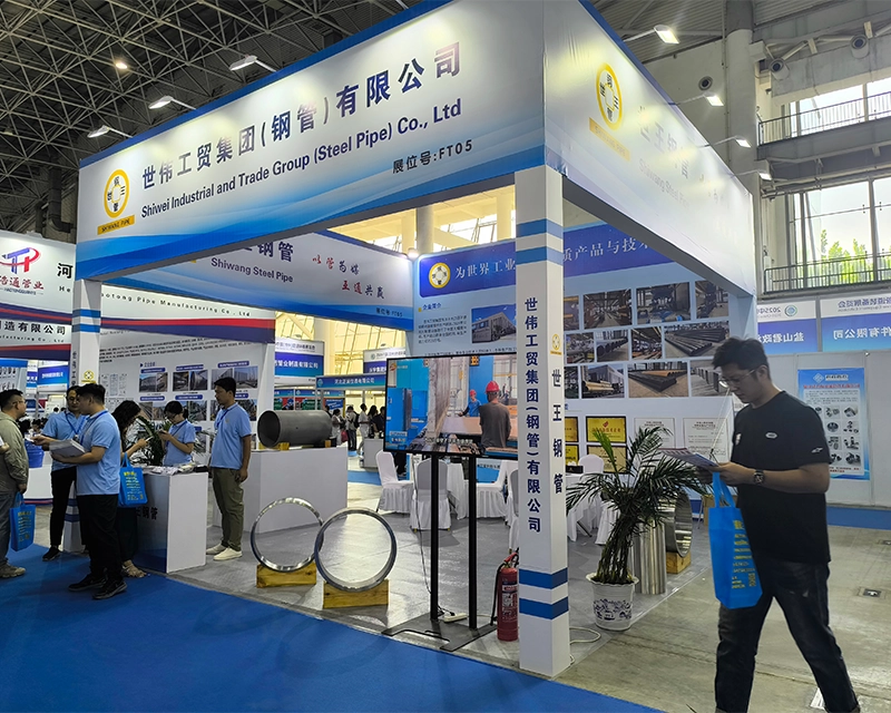 SHIWANG ปรากฏตัวที่น่าทึ่งในนิทรรศการวัสดุท่อ